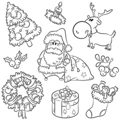 Merry Christmas Doodles