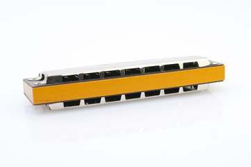 isolated harmonica