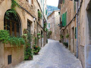 Gasse in Valldemossa