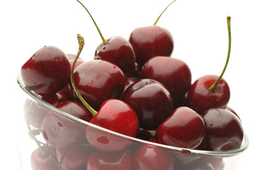 Cherries in bowl