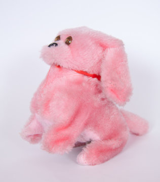 Apricot poodle puppy dog toys