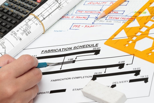 Fabrication schedule