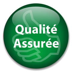 Bouton Web QUALITE ASSUREE (garantie totale contrôle industrie)