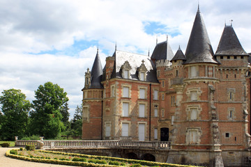 Fototapeta na wymiar Castle Combreux