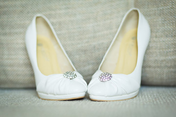 Wedding shoes for the bride