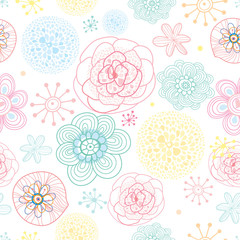 Flower colorful texture