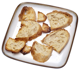 Toasted Bread Pieces