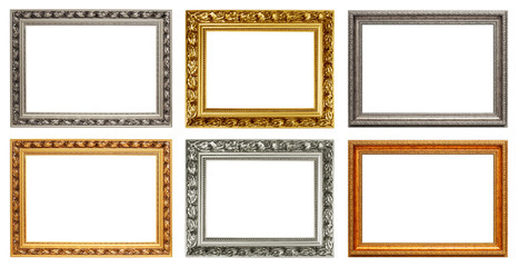 Set of vintage art frame. Horizontal