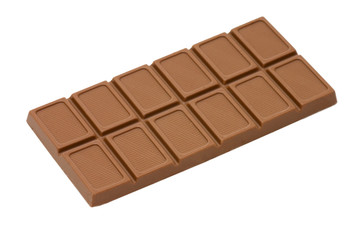 Chocolate isolated over white background