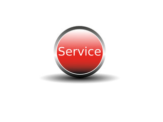 Service Button - Vektor