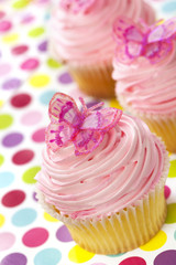 Cupcakes with Butterflies