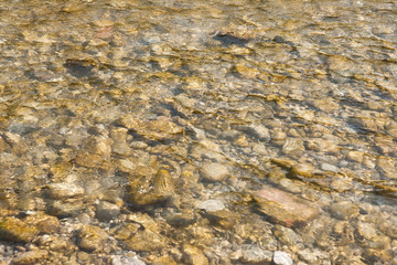 Steine im Wasser