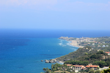 Coastline of Zakynthos, Greece