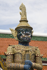 Demon Guardian Wat Phra Kaew Grand Palace Bangkok