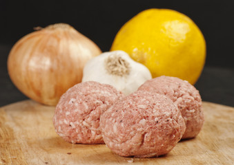 three meatballs