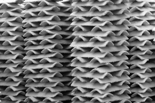 Tuiles chaul&eacute;es pour ostreiculture