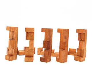 Wooden puzzle