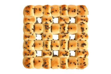 Cookie with poppy-seed