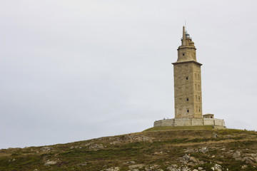 Fototapeta na wymiar Torre de Hercules. La coruña