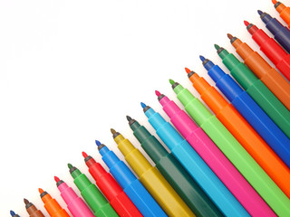 Color felt-tip pens