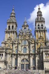 Fototapeta premium Catedral. Santiago de compostela