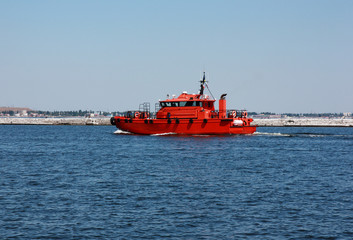 Fototapeta premium pilot boat