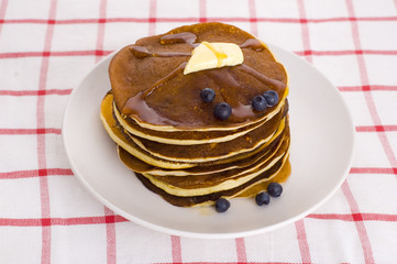 homemade pancakes