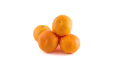 Several mandarins