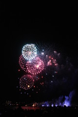 feux artifices fete lac annecy 2010