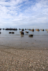 Vietnamese fisherman's boat