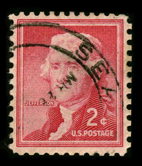 Postage stamp.