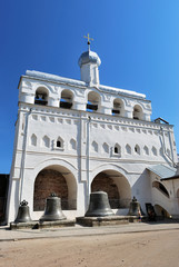 Belfry of St.Sophia Cathedral in Novgorod
