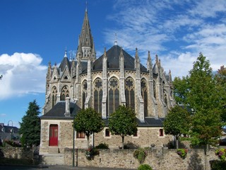 Fototapeta na wymiar Orvault - Eglise Saint-Léger