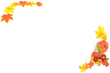 Fall and Thanksgivig Day greeting Card - Project.