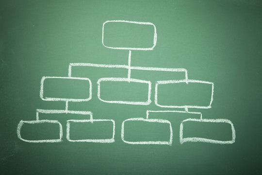 Blank Organization Chart AND Blackboard