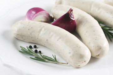 German Cuisine: Raw Bratwurst