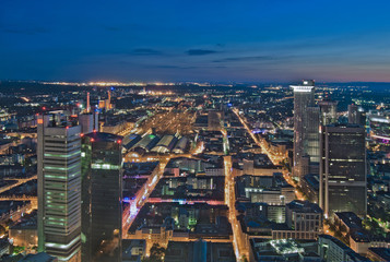 Obraz premium Frankfurt Maintower