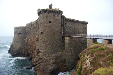 Fototapeta na wymiar Ile d'Yeu, stary zamek