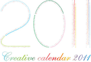 Creative calendar 2011