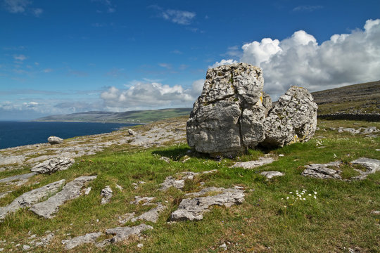 Burren stone in Ireland