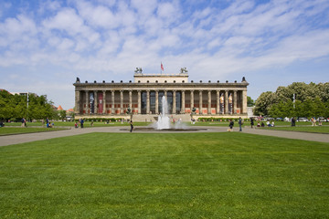 Obraz premium Das Alte Museum in Berlin
