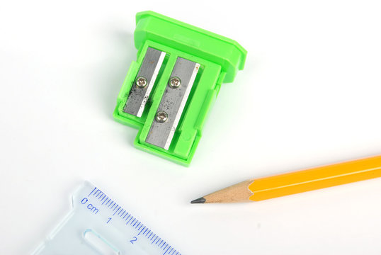 pencil&ruler with sharpener