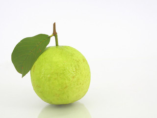 fresh guava Isolated.