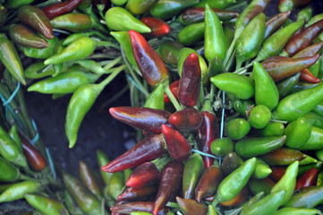Scharfe Peperoni