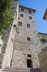 Historical Palace. Assisi. Umbria.