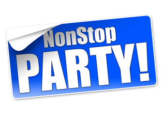 NonStop Party! Button