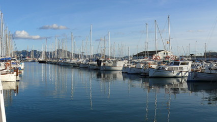 Fototapeta premium Hafen in Mallorca