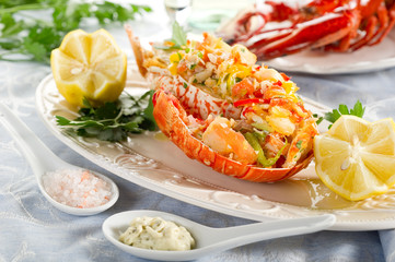 catalan lobster- aragosta alla catalana