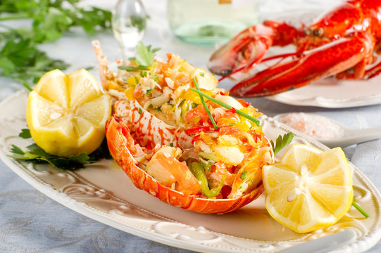catalan lobster- aragosta alla catalana