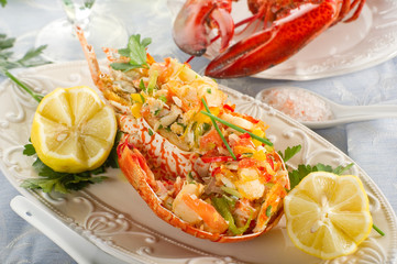 catalan lobster- aragosta alla catalana